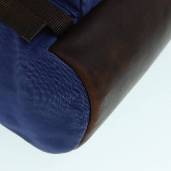 PRADA Backpack Canvas Blue - Picture 9 of 16